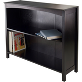 Terrace Storage Shelf 3 Tier 37" Wide In Espresso