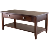 Richmond Coffee Table Tapered Leg in Antique Walnut