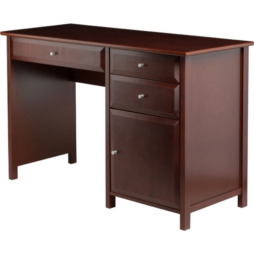 Delta Office Writing Desk in Walnut
