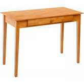 Studio Computer Desk in Honey