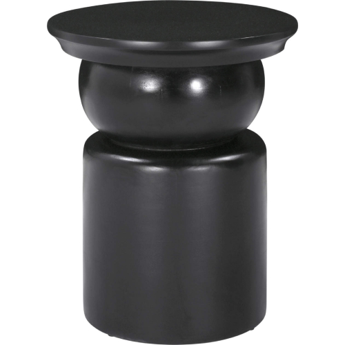 Colombo Side Table in Black Mango Wood