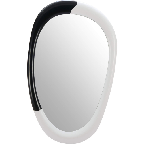Muna Mirror in White & Black Wood