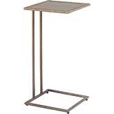 Ringen Side Table in Bronze & Mirror Glass