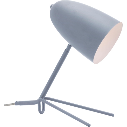 Jamison Table Lamp in Matte Gray Steel