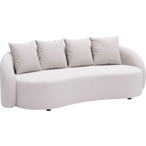 Sunny Isles Outdoor Sofa in Beige Fabric