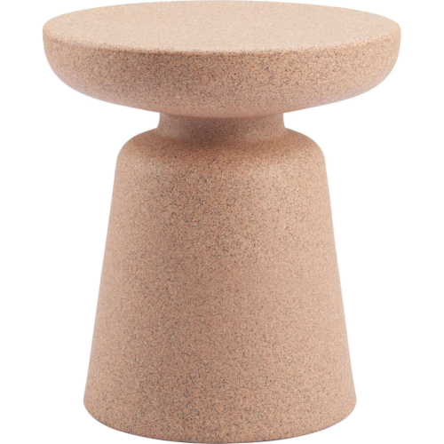 Tensen Outdoor End Table in Brown Polyethylene