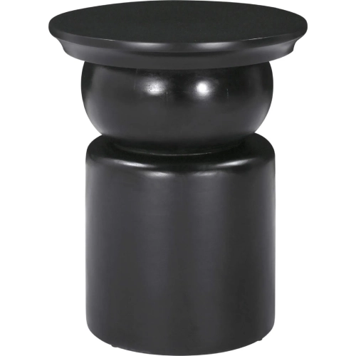 Colombo Side Table in Black Mango Wood