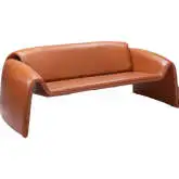Horten Sofa in Brown Leatherette