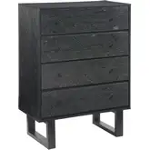Gus Chest in Black MDF