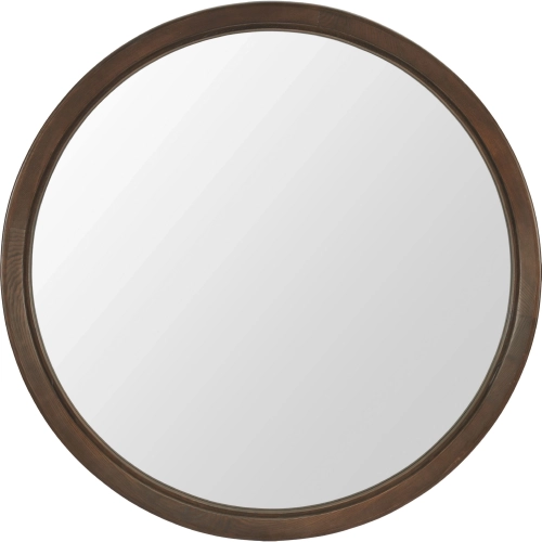 Inikas Mirror in Espresso Brown Wood