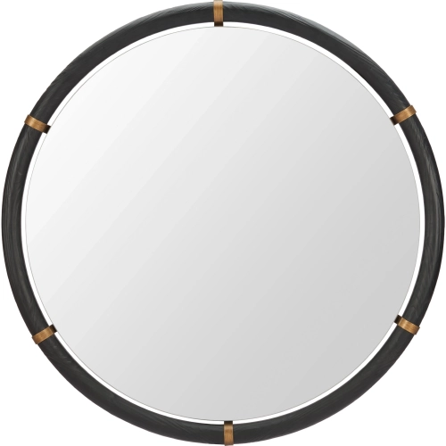 Brile Mirror in Black Wood