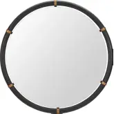 Brile Mirror in Black Wood