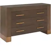 Sivar Cabinet Chest in Espresso Brown Wood