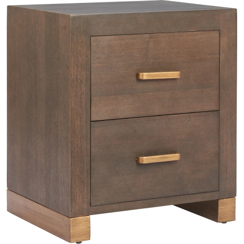 Sivar Side Table in Espresso Brown Wood