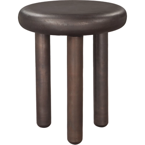 Arian Side Table in Bronze Recycled Aluminum