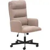 Sable Office Chair in Gray Vegan Leather