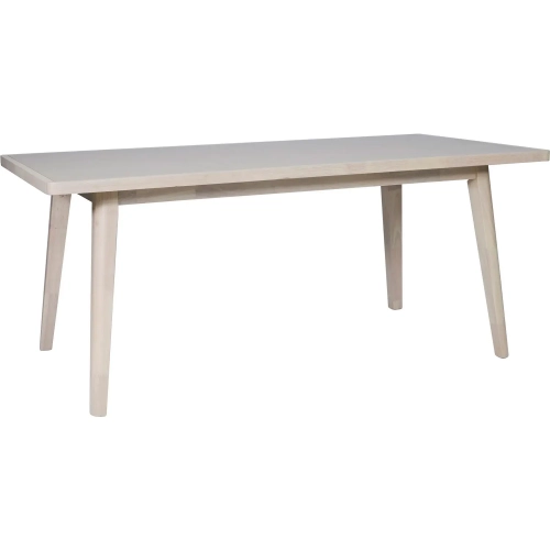 Roms 71" Dining Table in White Washed Wood