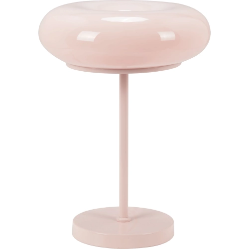 Munk Table Lamp in Pink PVC