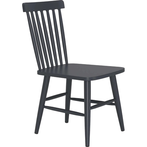 Zeilen Outdoor Dining Chair in Black (Set of 2)