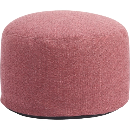 Aruz Outdoor Ottoman in Red Outdoor Fabric